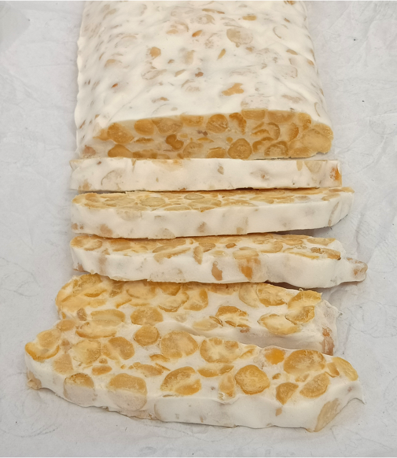 Homemade White Chickpea Tempeh (Soy-free Tempeh)